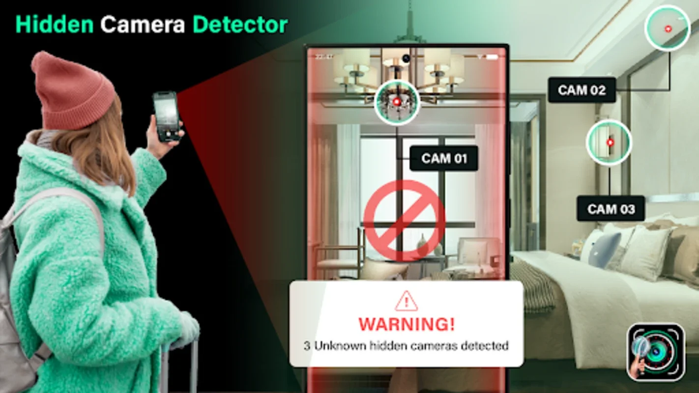 Hidden Camera Finder for Android - Protect Your Privacy