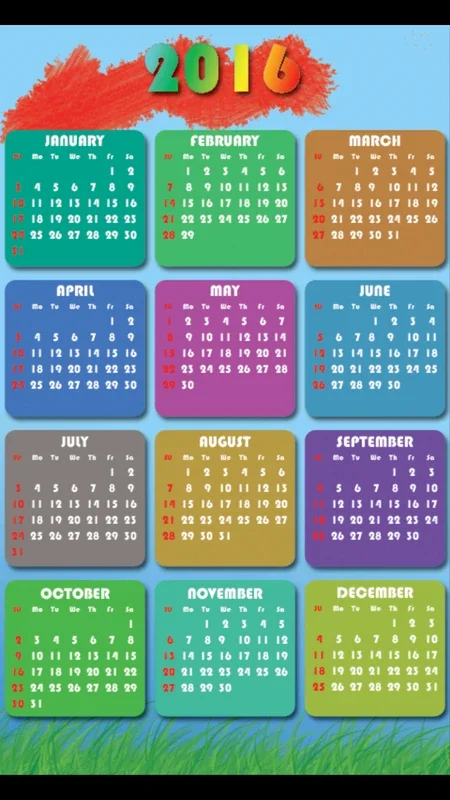 Telugu 2016 Calendar for Android: Know 2016 Holidays