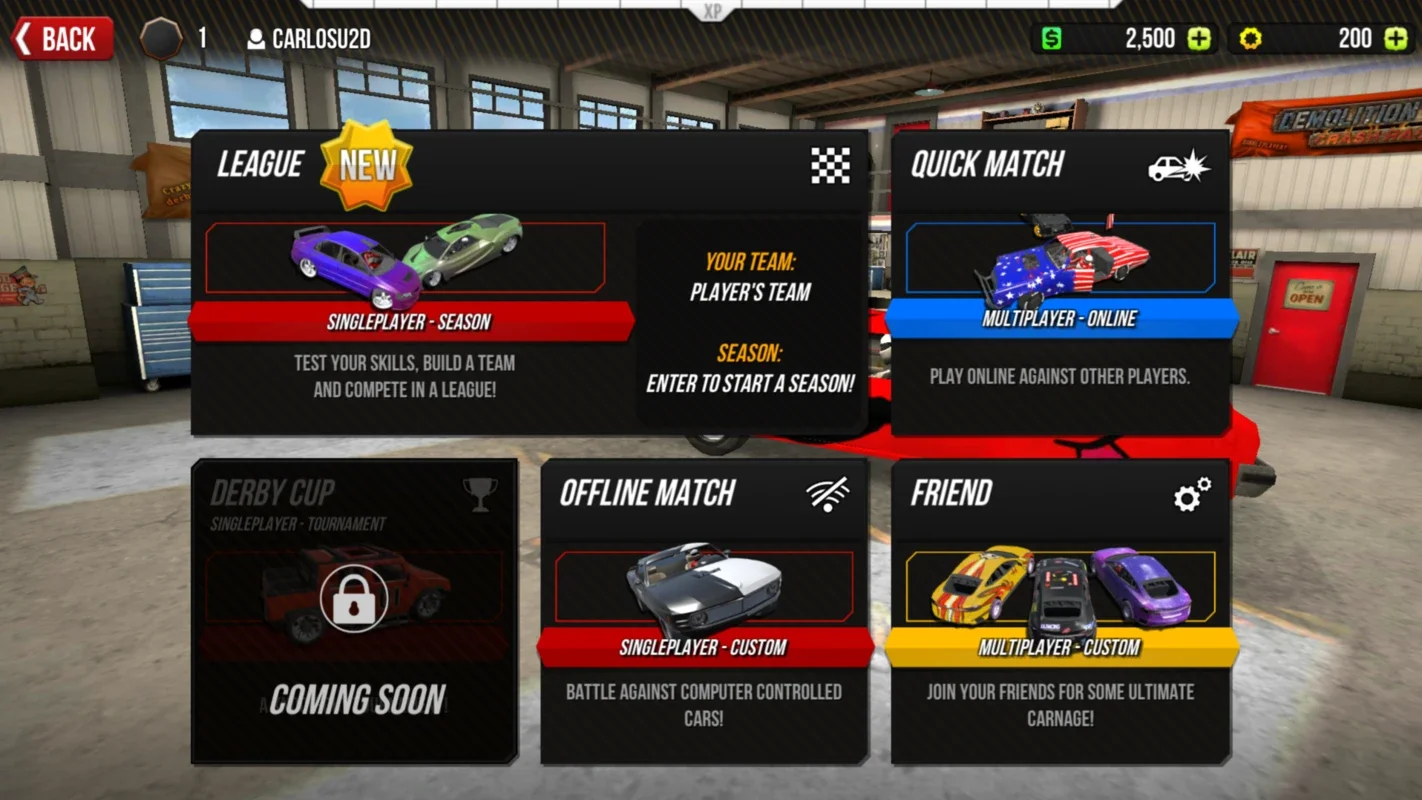 Demolition Derby Multiplayer for Android - Experience the Crash Action