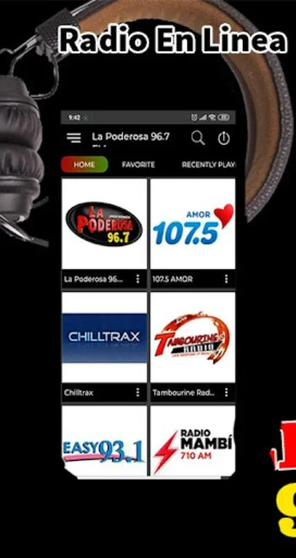 La Poderosa 96.7 Radio Podero for Android - Unbeatable Radio Experience