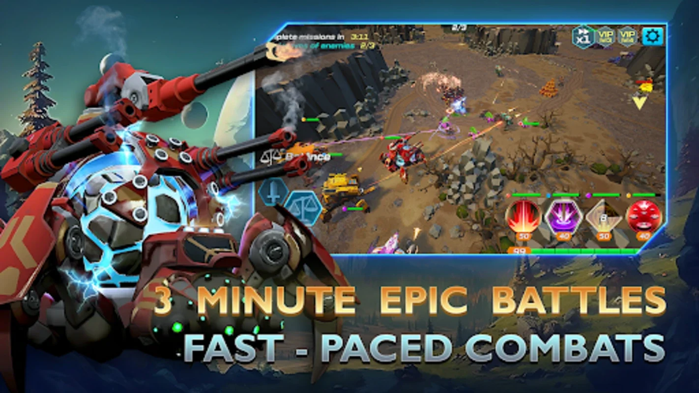 Mech vs Aliens: Robots RPG for Android - Download the APK from AppHuts