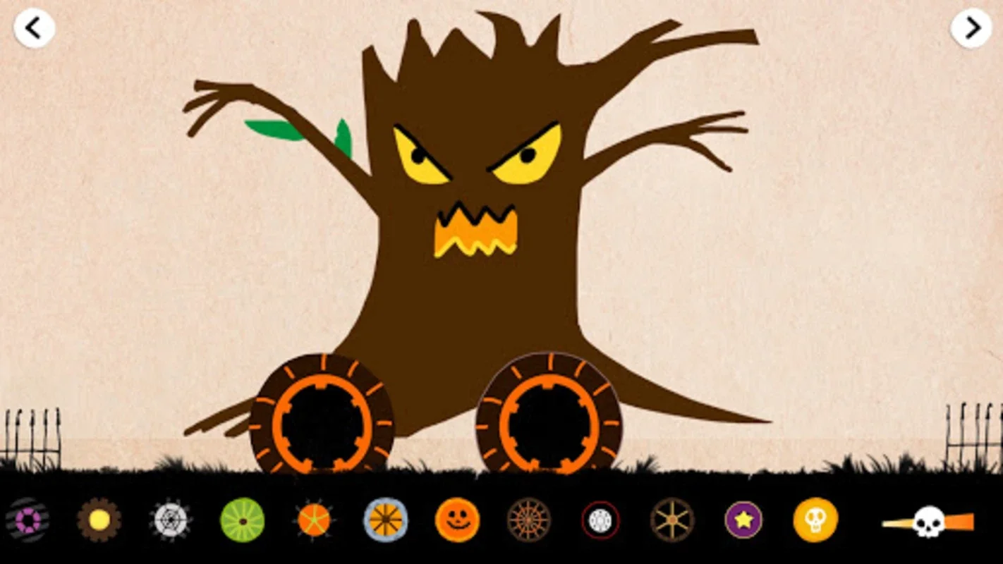 Halloween Car:Draw & Race for KidsToddlers - child on Android - A Creative and Fun Experience