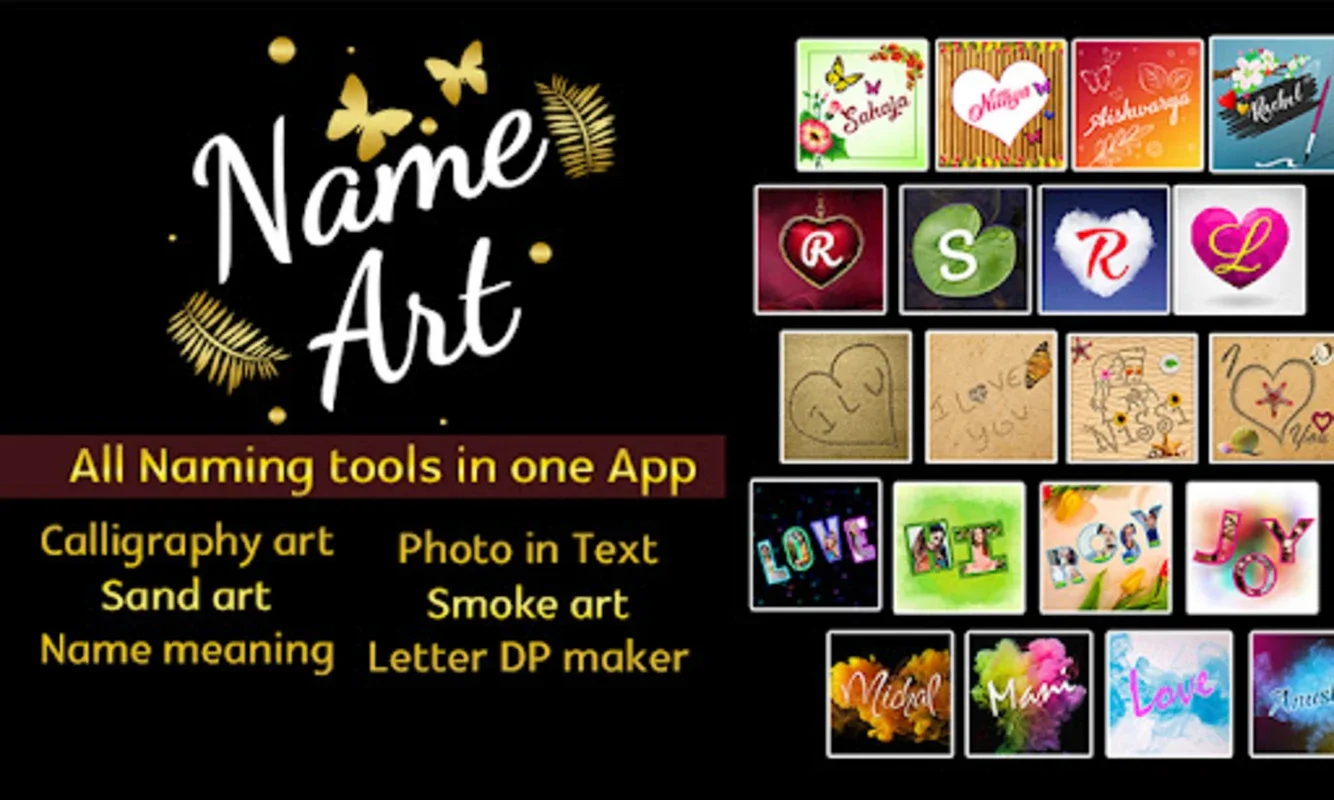 Name Art Photo Editing App for Android - Download the APK from AppHuts