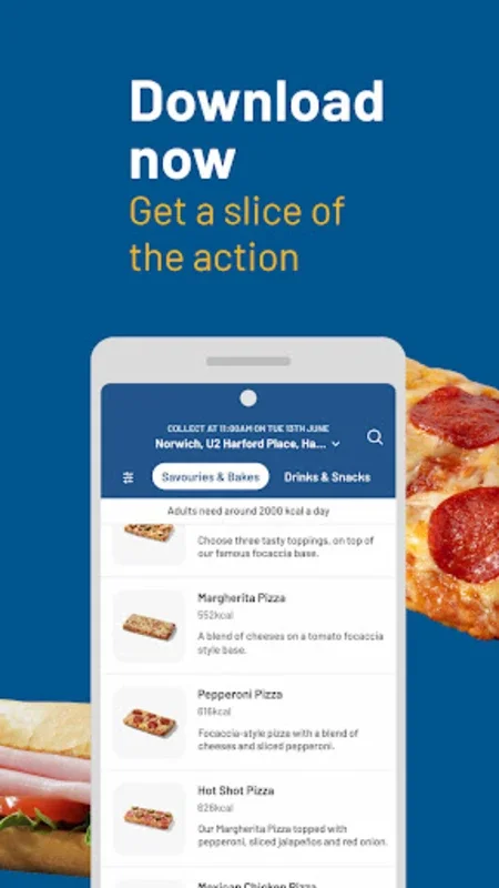 Greggs for Android - Order Your Favorite Pastries