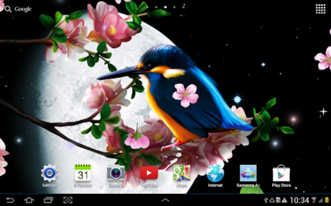 Sakura and Bird Live Wallpaper for Android - Enhance Your Screen