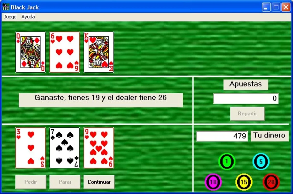 Black Jack for Windows - Thrilling Card Game