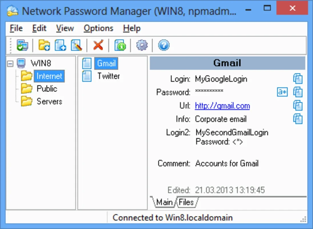 Network Password Manager for Windows - Secure Password Management