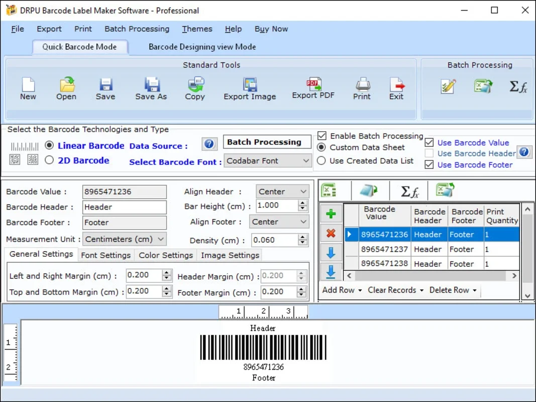 Bulk Barcode Label Maker Excel Software for Windows: Professional Barcode Solution