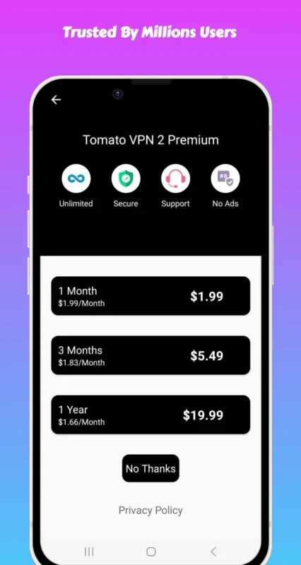 Tomato VPN for Android - Secure Browsing Solution