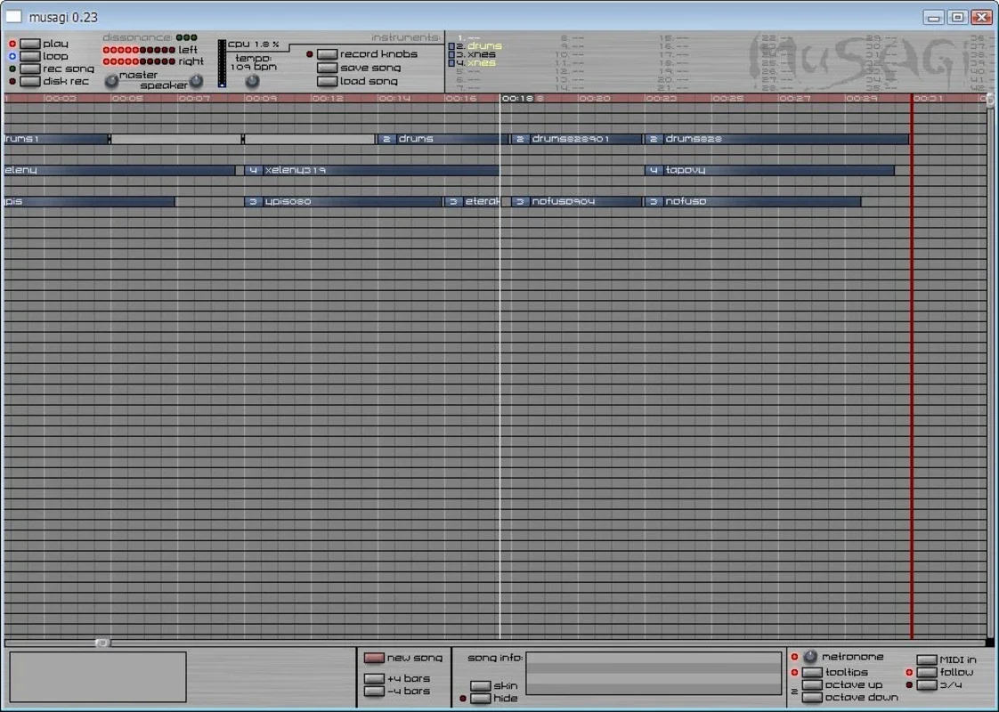 musagi for Windows - Create MIDI Music with Ease