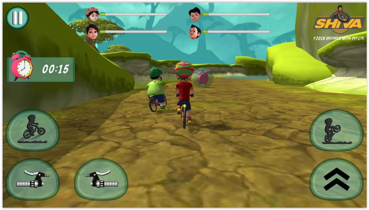 Shiva Bicycle Racing for Android - Thrilling Races for Kids