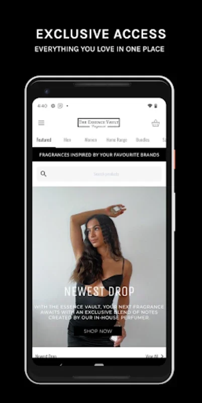 The Essence Vault for Android - Affordable Designer Fragrances