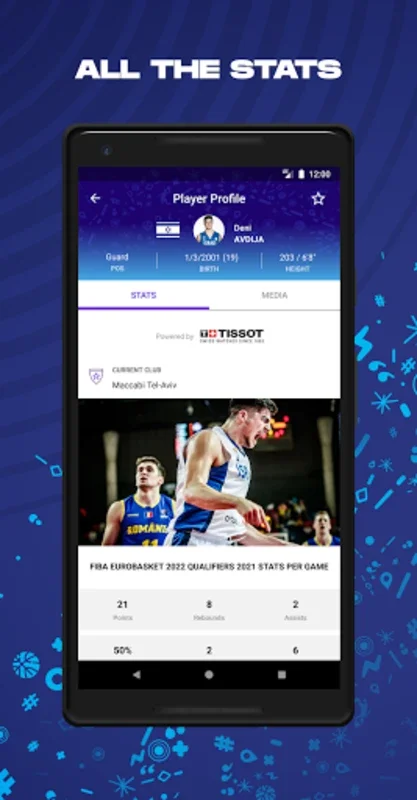 FIBA EuroBasket 2022 for Android - Track EuroBasket 2025 Qualifiers