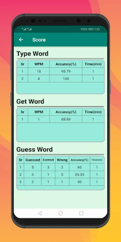 Catch Word - Typing Game for Android - No Download Needed