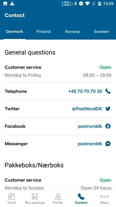 PostNord for Android - Efficient Logistics Delivery