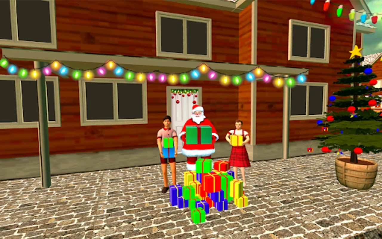 Christmas Santa Gift Delivery for Android - Immersive 3D Fun