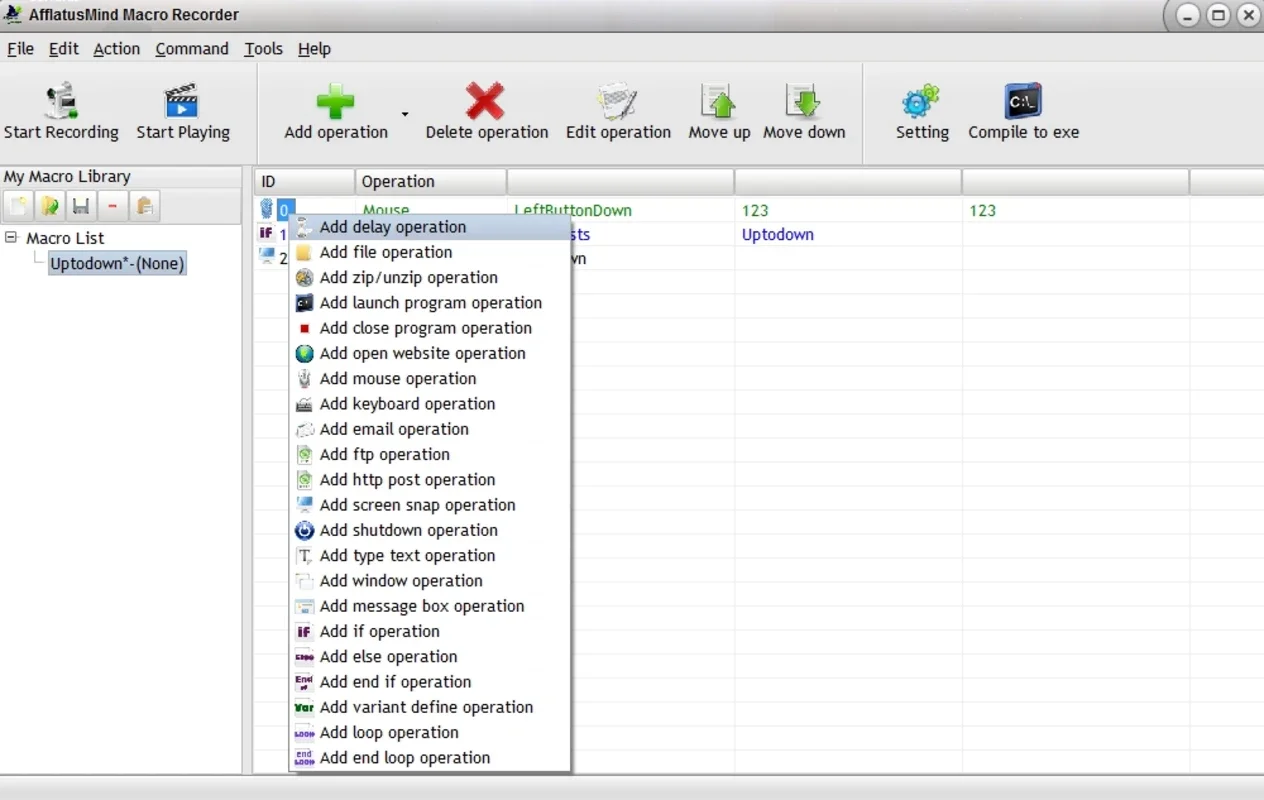 AfflatusMind Macro Recorder for Windows - Streamline Your Workflow