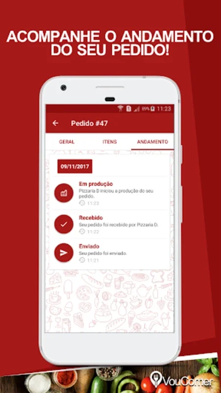 VouComer - Delivery de Comida for Android: Effortless Food Ordering