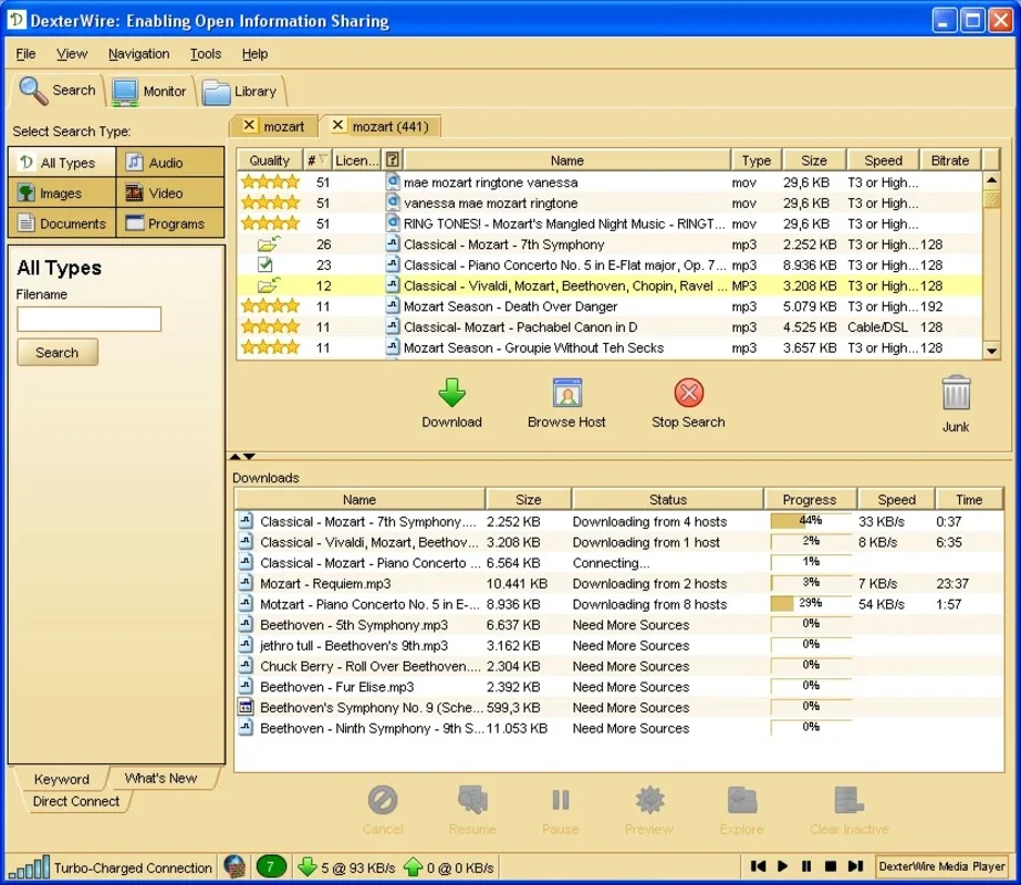 DexterWire for Windows - Efficient File Sharing App