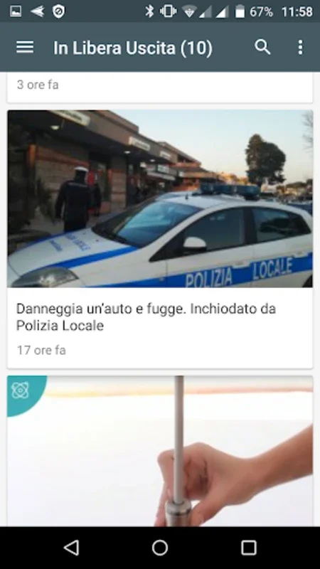 Anzio notizie gratis for Android - Customizable News Aggregator