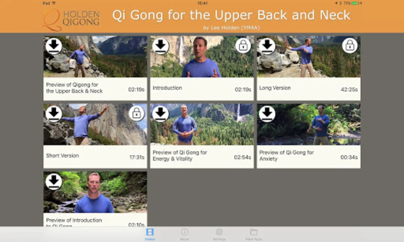 Qi Gong for Upper Back and Nec for Android - Relieve Tension