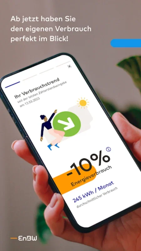 EnBW zuhause+ for Android: Manage Energy Consumption