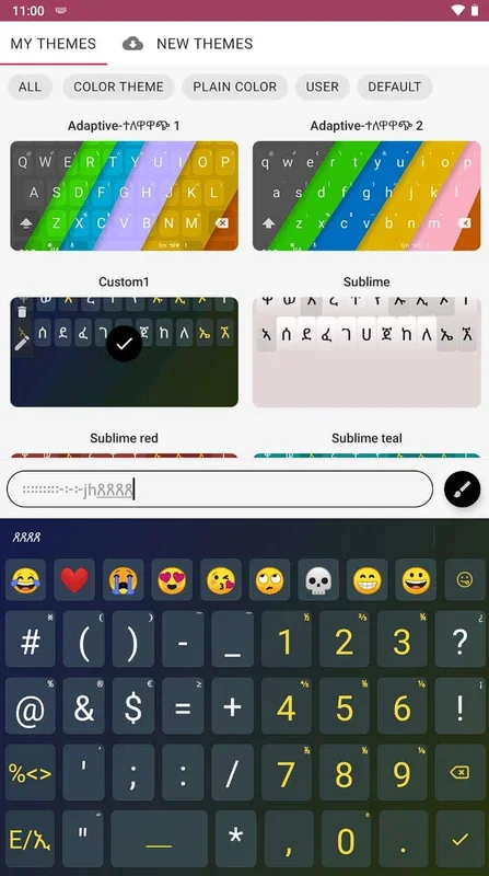 Amharic keyboard FynGeez - Eth for Android - Free APK Download