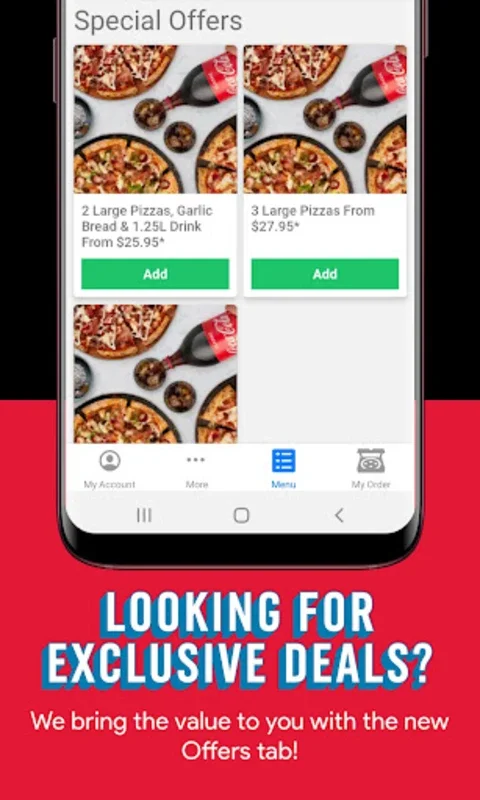 Domino's for Android: Convenient Pizza Ordering