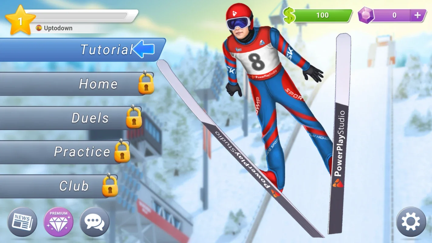 Ski Jump Mania 3 for Android - Winter Olympics Ski Jump Game