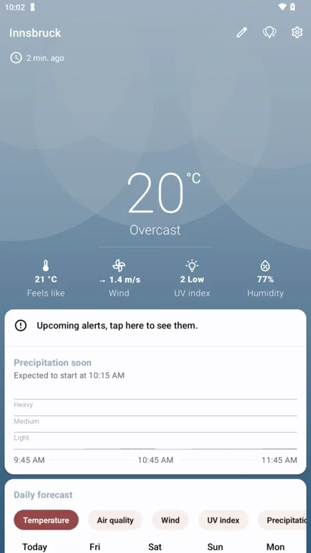 Breezy Weather for Android - Stylish Weather App