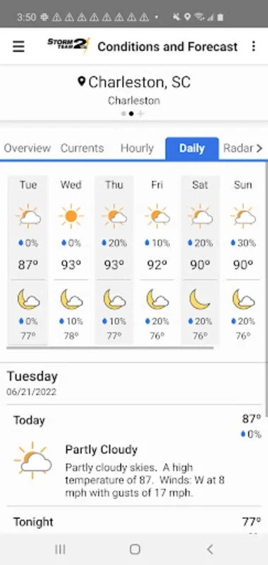 WCBD Weather for Android - Stay Ahead with Local Forecasts