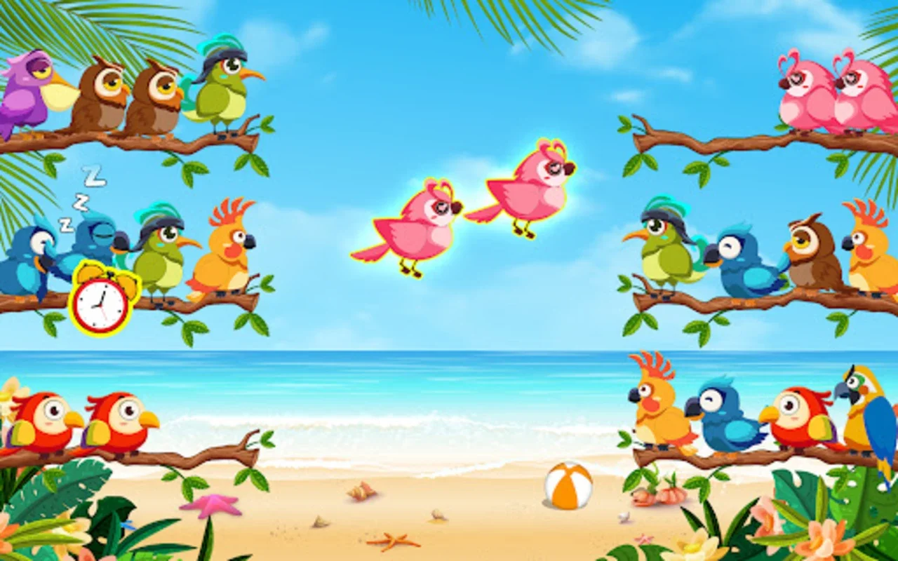 Bird Sort Color for Android: A Relaxing and Challenging Puzzle