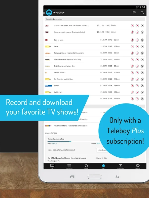 Teleboy TV for Android - Download the APK from AppHuts