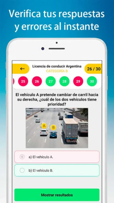 Licencia de Conducir Argentina for Android - Master Road Safety