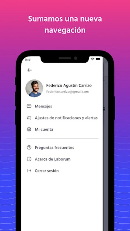 Laborum for Android - Seamless Chile Job Search