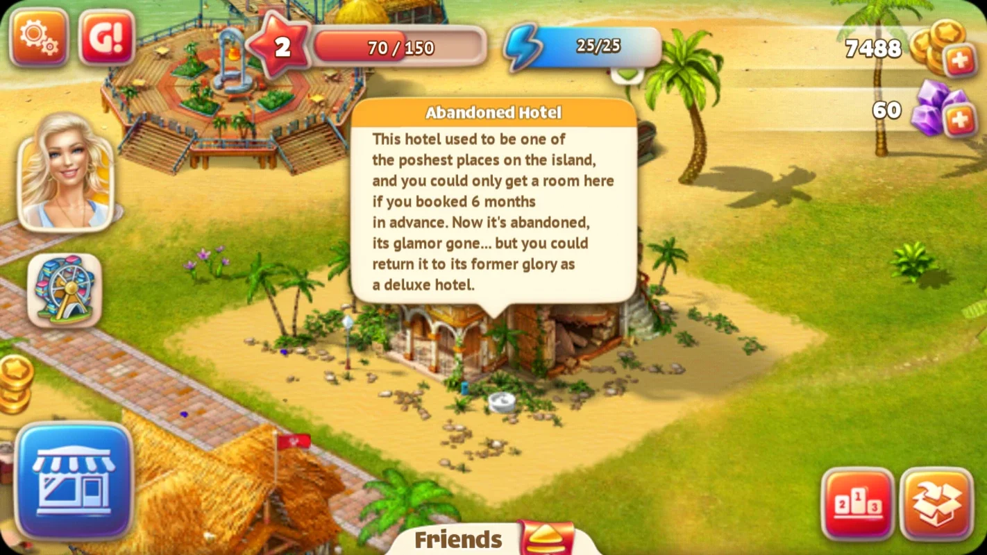 Paradise Island 2 for Android - Create Your Tourist Haven