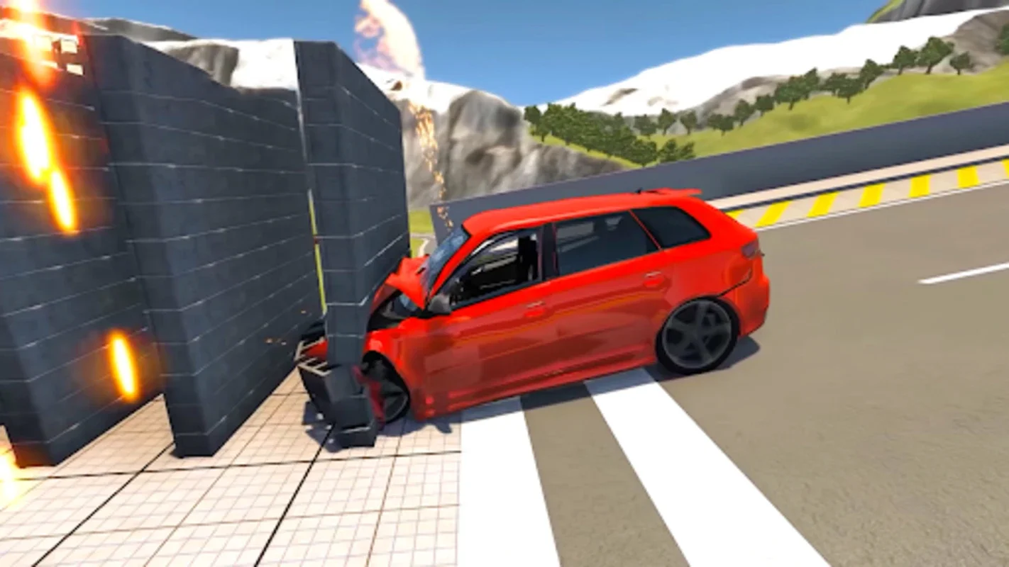 Beam Drive Road Crash 3D Games for Android - Experience Stunt Driving