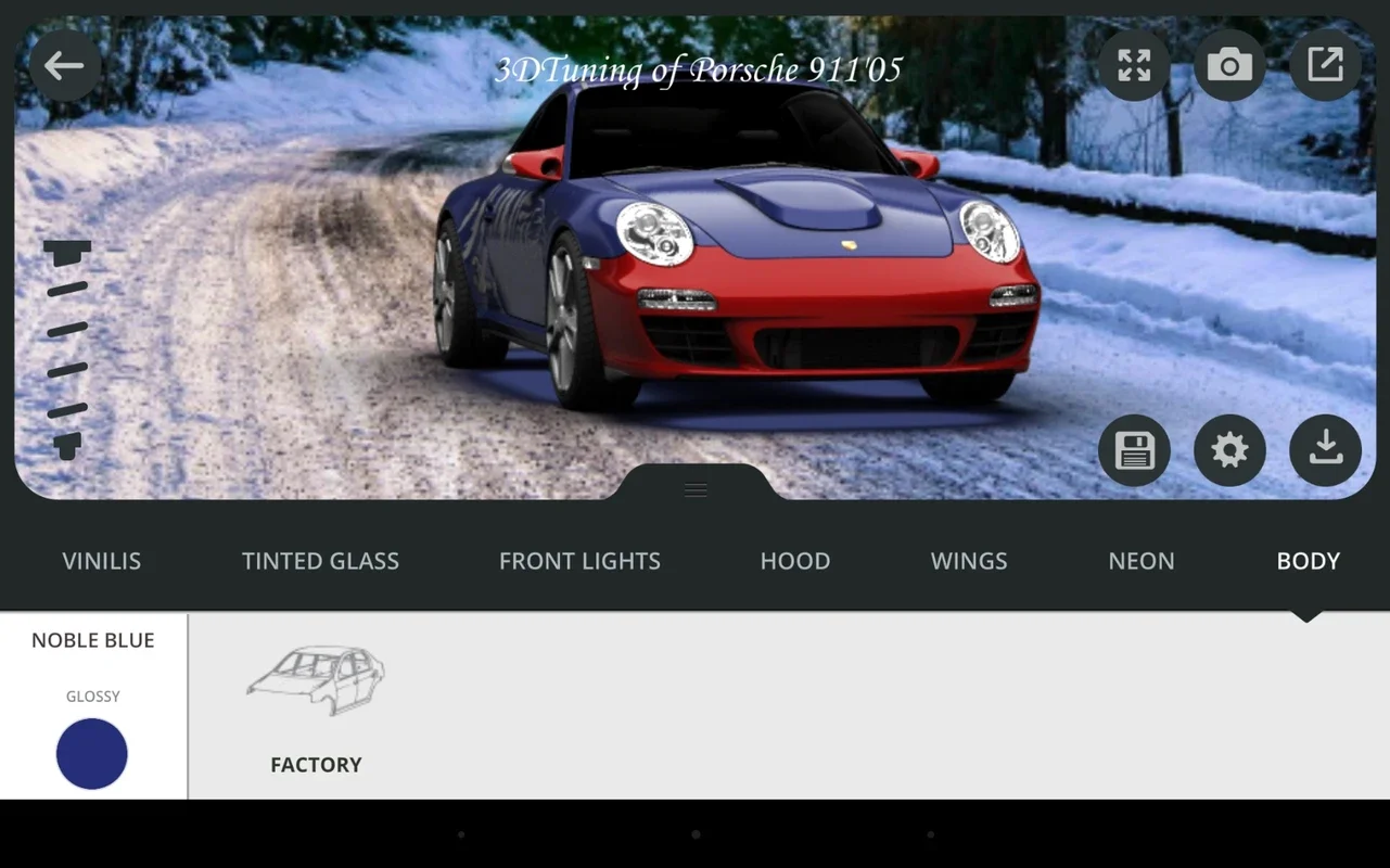 3D Tuning for Android - Customize Your Dream Cars