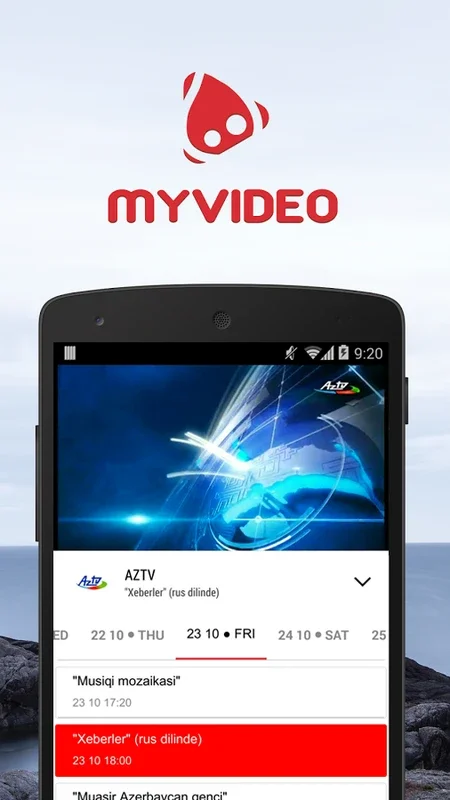 MYVIDEO.AZ for Android: Diverse Azeri Content