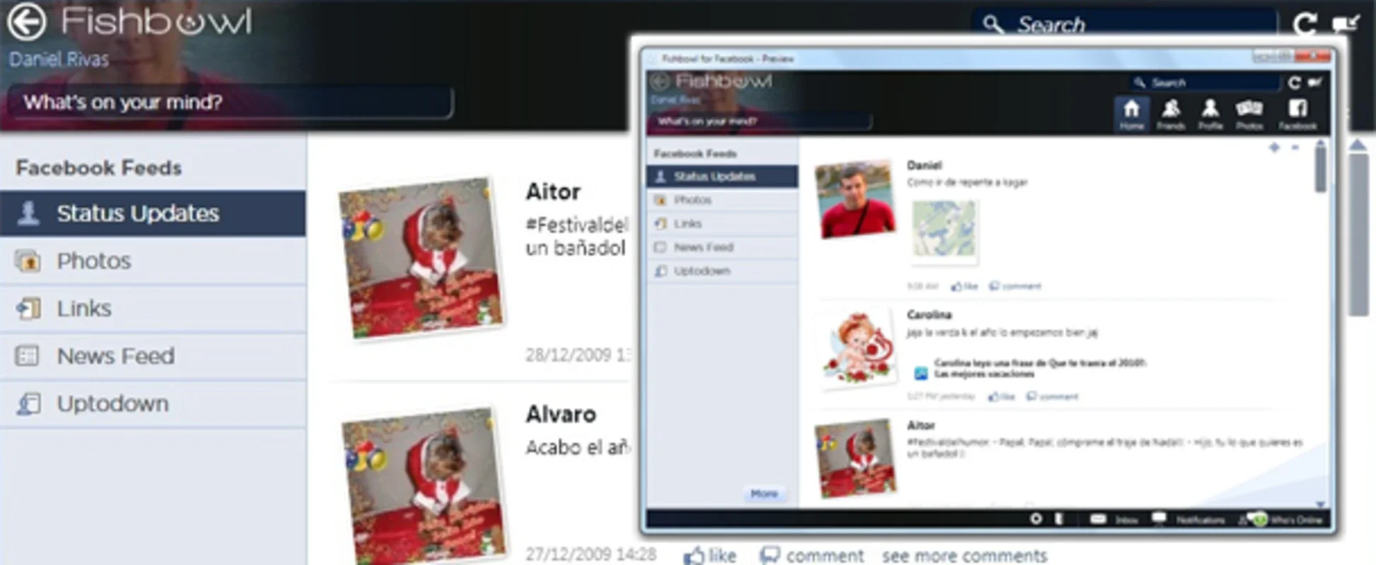 Fishbowl for Windows 7 - Free Social Network App