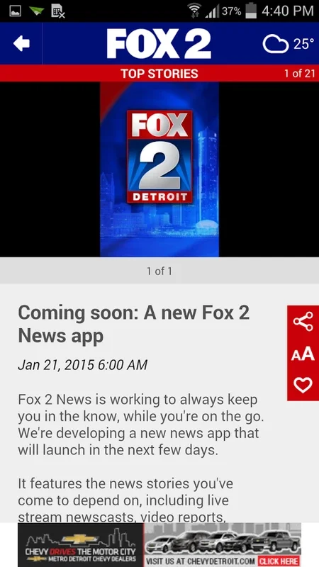 FOX 2 Detroit for Android - Stay Informed on the Go