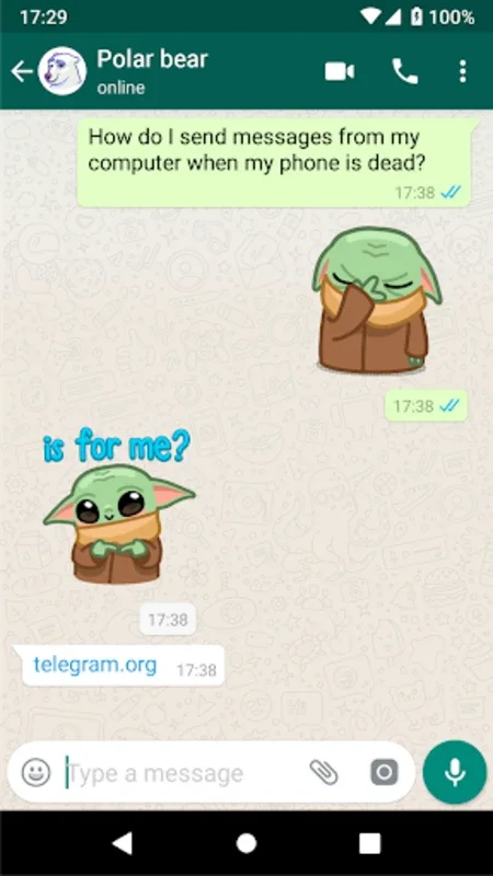 Baby Yoda Stickers for Android - Add Whimsy to Your Chats