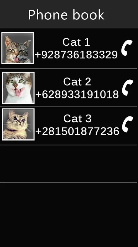 Fake Call Cat Joke for Android - Download the APK from AppHuts