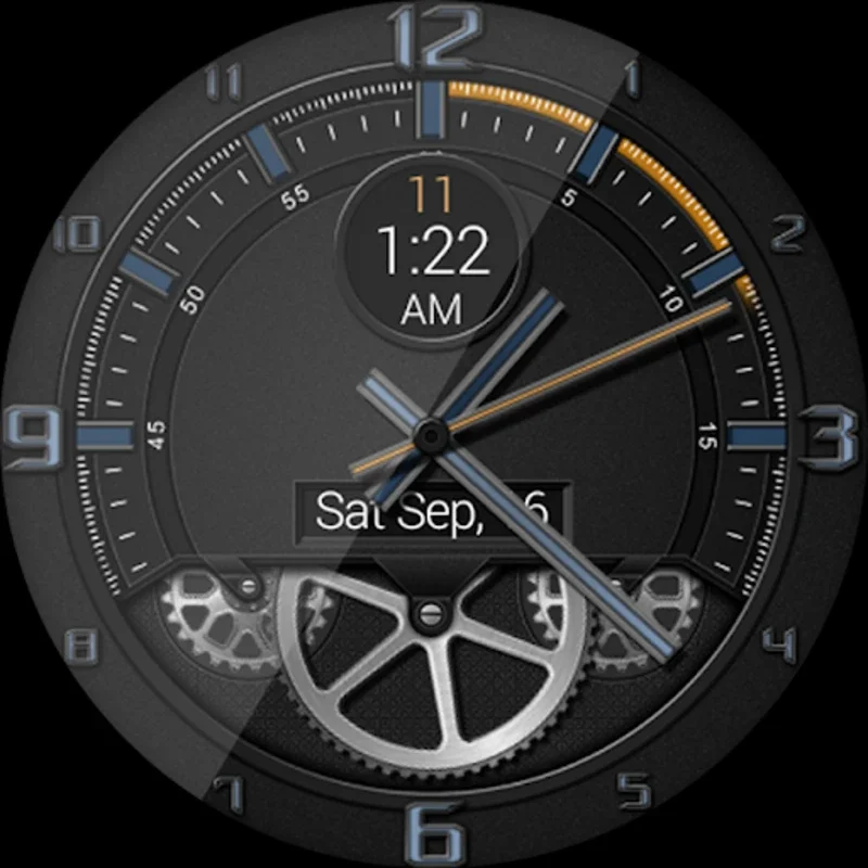 Bold Gears HD Watch Face for Android - Customizable & Versatile