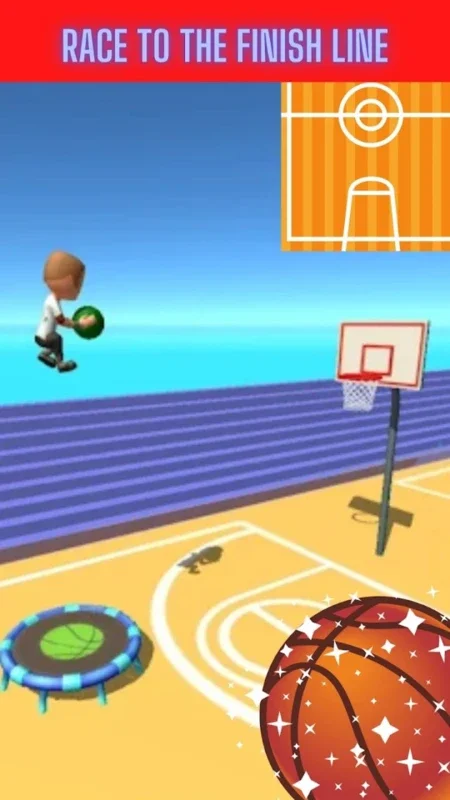 Roll Basket Ball Shot 3D for Android - Enjoy Thrilling Basketball Shots