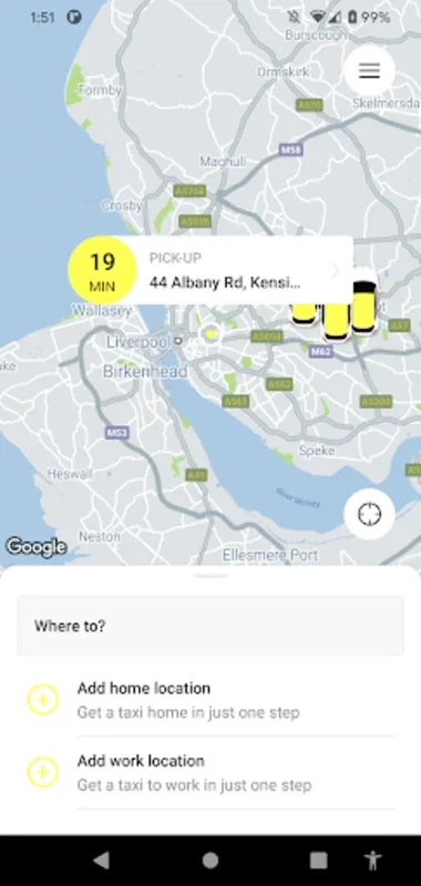 Britannia Taxis for Android - Streamlined Ride Booking