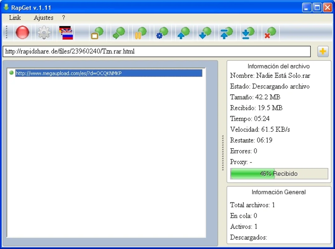 RapGet for Windows - Efficient Download Manager