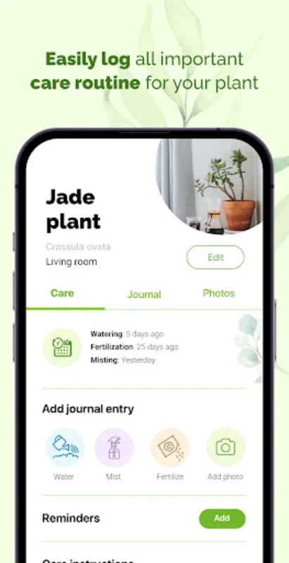 Lovely for Android - Manage Your Houseplants Easily