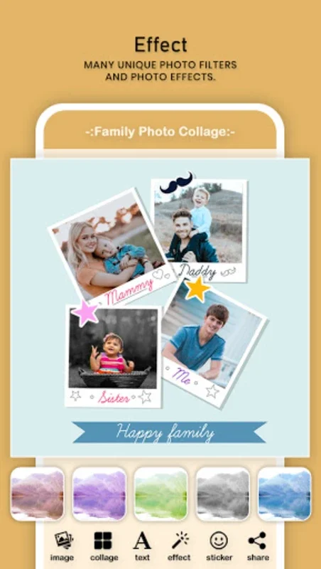 Family Photo Frame & Collage 2 for Android - Preserve Family Memories