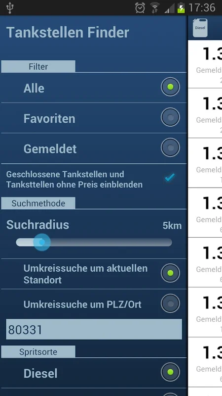 clever-tanken.de for Android - Save on Fuel Effortlessly